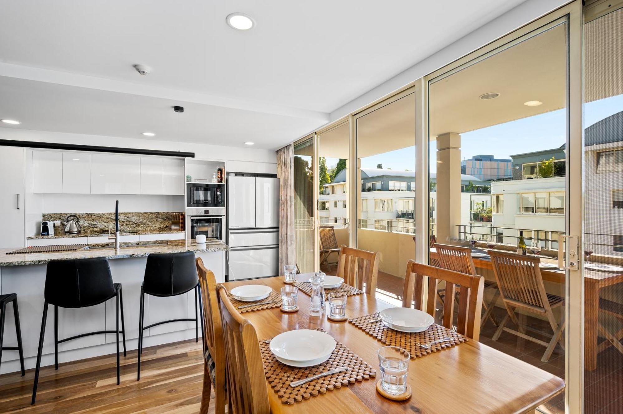 Jenatt Apartments Salamanca Hobart Exteriör bild